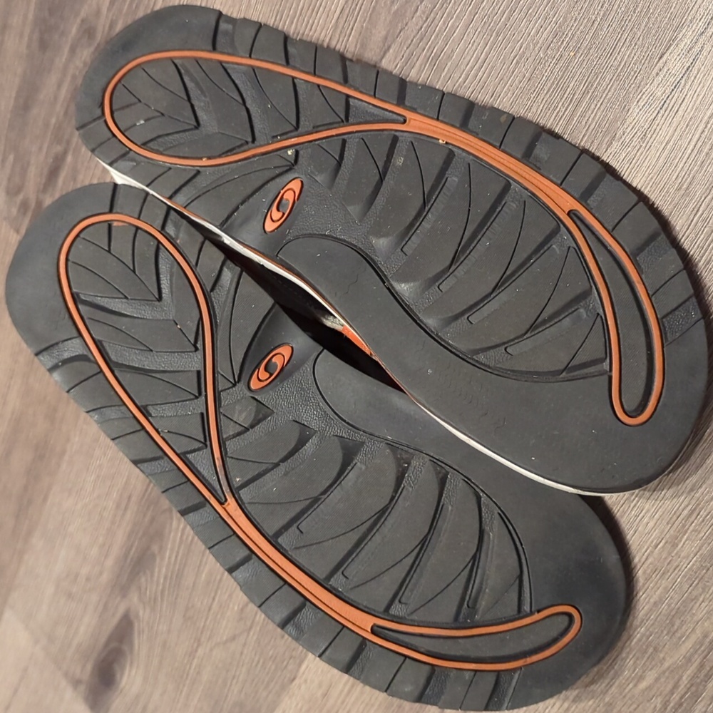 Men's Salomon Tech Revo Sport Sandals in Orange & Gray - Size 13 - Picture 9 of 10